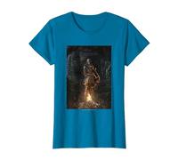 【Dark Souls】 Dark Souls 025 Maglietta, Donna, Zaffiro, 3XL