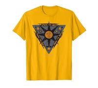 【Dark Souls】 Dark Souls 034 Maglietta, Uomo, Oro Brillante, XL