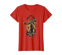 【Dark Souls】 Dark Souls 050 Maglietta, Donna, Rosso, XS