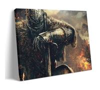 Dark Souls II, poster decorativo da parete, per soggiorno, camera da letto, decorazione moderna per camera da letto, 60 x 90 cm