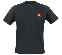 Dark Souls Praise The Sun Uomo T-Shirt Nero 100% Cotone Regular