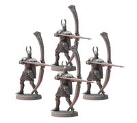 Dark Souls RPG Silver Knight Greatbowmen Set di miniature altamente collezionabi