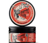 Dark Stag Argilla opaca, prodotto professionale per lo styling dei capelli da uomo, a base d'acqua per un facile lavaggio, tenuta salda, finitura opaca 100 ml