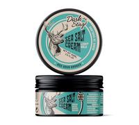 Dark Stag Crema al sale marino, crema professionale per lo styling dei capelli, a base d'acqua, facile da lavare, aspetto naturale, fragranza di sandalo e vaniglia, 100 ml