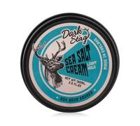 Dark Stag Crema al sale marino, crema professionale per lo styling dei capelli, a base d'acqua, facile da lavare, aspetto naturale, fragranza di sandalo e vaniglia, 100 ml