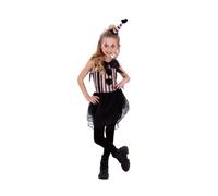 Dark Vintage Clown Costume Girls - M