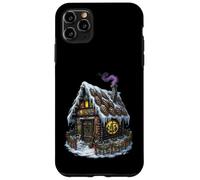 Dark Witch Cottagecore Gingerbread Yule, arte natalizia pagana Custodia per iPhone 11 Pro Max