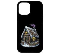 Dark Witch Cottagecore Gingerbread Yule, arte natalizia pagana Custodia per iPhone 12 Pro Max
