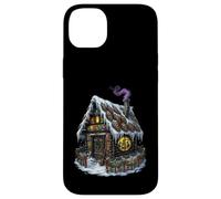 Dark Witch Cottagecore Gingerbread Yule, arte natalizia pagana Custodia per iPhone 14 Plus