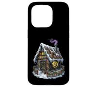 Dark Witch Cottagecore Gingerbread Yule, arte natalizia pagana Custodia per iPhone 15 Pro