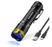 DARKBEAM Torcia UV 365nm LED Torce Luce Nera Ultravioletta