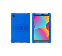 (DarkBlue) Custodia per tablet TCL Tab 8 4G con supporto regolabile e cover protettiva in silicone anti-caduta.