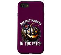 Darkest Pumpkin In The Patch For Goth Mom Floral Halloween Custodia per iPhone SE (2020) / 7/8