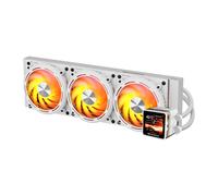 Refrigerazione Liquida darkFlash DE360 360mm 3 Ventole Display IPS ARGB Bianco