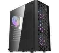 DARKFLASH - DF-DK351CL6-BK - DK351 - Case per PC senza alimentatore - Mid Tower
