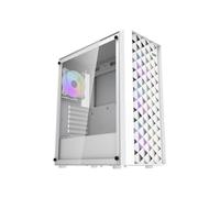 DARKFLASH - DF-DK351CL6-WH - DK351 - Case PC senza alimentatore - Medio tower - Formato ATX - Bianco