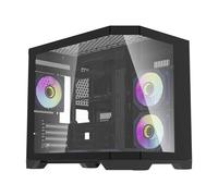 darkFlash FT418 Case Mid Tower ATX Nero con 6 ventole aRGB