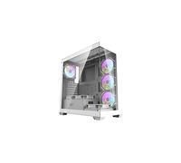 DARKFLASH TECH CASE PER PC DS900 - Bianco, 7 ventole ARGB incluse