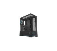 DARKFLASH TECH CASE PER PC DY451L PRO - Nero, ATX, vetro temperato, 3 ventole laterali, USB-C