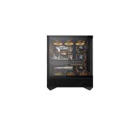 DARKFLASH TECH CASE PER PC DY460 - Nero, 4 ventole ARGB incluse