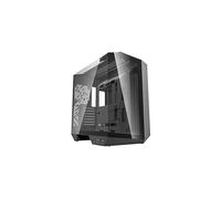 DARKFLASH TECH CASE PER PC DY470 - Nero, vetro temperato, 4 ventole ARGB incluse, USB-C