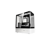DARKFLASH TECH CASE PER PC HM1 - Bianco, supporto ATX, vetro temperato, 7 ventole, GPU 380 mm