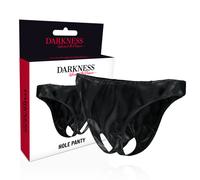 Darkness mutandine crothless aperte taglia unica