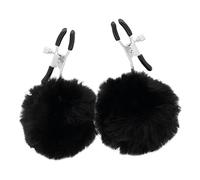 Accessorio bdsm morsetti per capezzoli in pelliccia, Poids 0.040 Kg