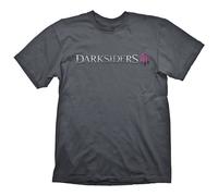 DARKSIDERS 3 Logo Maglietta, Maschio, Large, Grigio (GE6253L