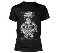 Darkthrone 'A Blaze/Morning Star' (Nero) T-Shirt - NUOVO E UFFICIALE