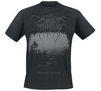 Darkthrone Black Death And Beyond Uomo T-Shirt Nero 100% Cotone Regular