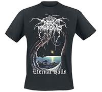 Darkthrone Eternal Hails Uomo T-Shirt Nero M 100% Cotone Regular