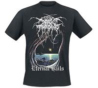 Darkthrone Eternal Hails Uomo T-Shirt Nero S 100% Cotone Regular