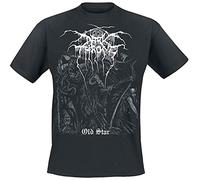 Darkthrone Old Star Uomo T-Shirt Nero XL 100% Cotone Regular