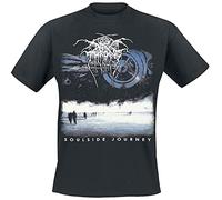 Darkthrone Soulside Journey Uomo T-Shirt Nero M 100% Cotone Regular