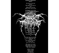 DARKTHRONE - UNDER A FUNERAL MOON - POSTER LYRICS / TOPPA VINILICA / STICKER