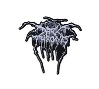 Darkthrone Woven Patch Logo Cut Out Nuovo Ufficiale Nero