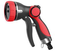 Darlac Pistola a spruzzo multi-pattern - 3 funzionalità con interruttore a pollice - facile da tirare e bloccare grilletto anteriore - Raccordo flessibile robusto e durevole