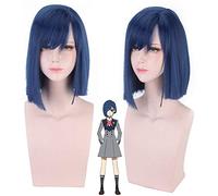 DARLING in FRANXX 015 Ichigo 35cm Parrucca corta Gioco di ruolo Costumi Cosplay Capelli sintetici Festa di Halloween + Cappellino parrucca gratuito