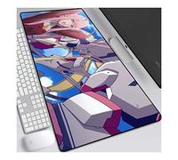 Darling in the FranXX Tappetino per XXL Mouse da Gioco - Gaming Mousepad Extra Grande 900 x 400mm - Pad 3mm con Base in Gomma Antiscivolo - Spessore 3mm Anime Tappetino Mouse, C