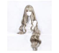 DARLING nel codice FRANXX 556 KOKORO parrucca cosplay capelli ondulati ricci lunghi sintetici costume anime giochi di ruolo parrucche + cappuccio parrucca KUMZ2914