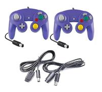 DARLINGTON & Sohns Controller Viola + Cavo di prolunga per Nintendo Game Cube Controller Viola Viola GC Extension Cavo di prolunga per Nintendo Wii