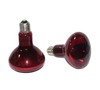 Darmlly Confezione da 2 lampadine riscaldanti per rettili da 100 W, anfibi a raggi infrarossi, lampadine riscaldanti per tartarughe, lucertole e molto altro ancora.