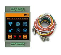 Darmlly Tuya Sensore di Livello 'acqua Controller WiFi Allarme Perdite Rivelatore Serbatoio di Nuoto Protezione Perdita