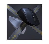 Darmoshark M5 Leichte Gaming-Maus mit drei Modi, 38 g, Schwarz & Weiß