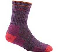 Darn Tough Hiker Micro Crew Cushion Wandelsokken Dames Plum Heather