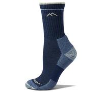 Darn Tough, Hiker (Style #1903), lana merino, micro equipaggio, peso medio, calzini da trekking imbottiti da donna, Eclipse, M