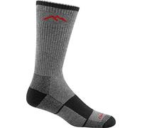 Darn Tough Merino Wool Coolmax Boot Full Cushion Socks - Men's Gray/Black Large