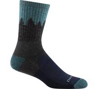 Darn Tough Numero 2 Micro Crew Cuscino Wandelsokken Grigio Merino, grigio, L