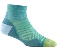 Darn Tough Run 1/4 Ultra-Lightweight Sock - Women's Aqua Large